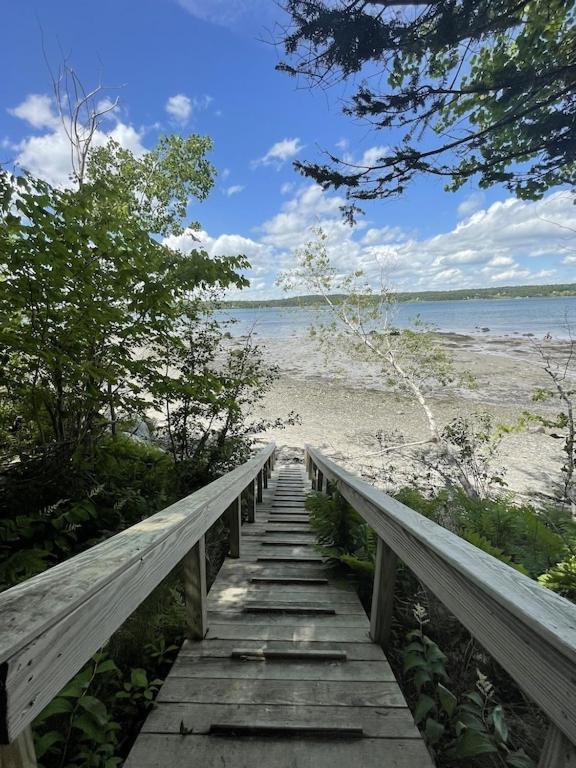 Chalet With A Private Beach In Acadia National Park 巴港 外观 照片
